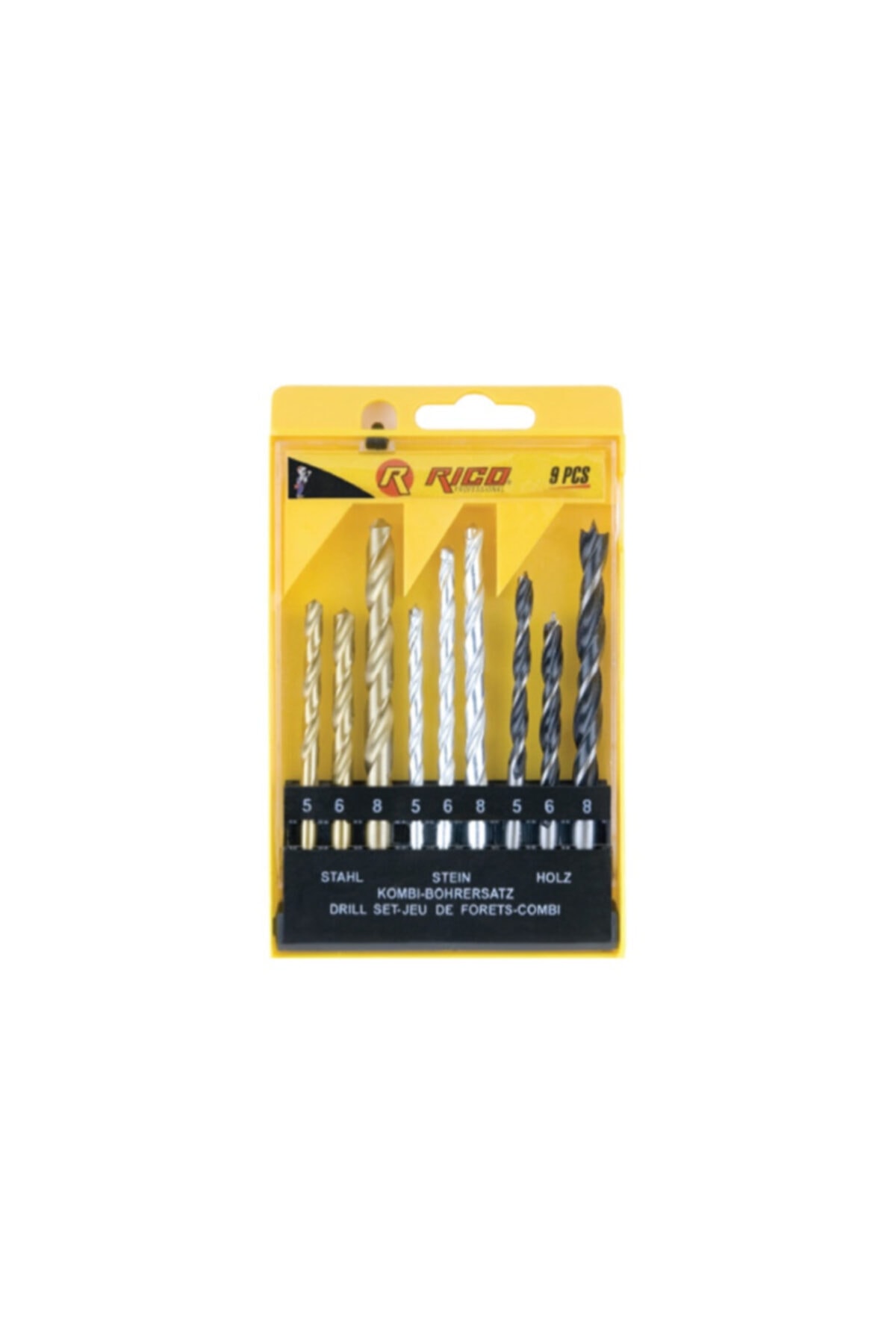 9 Parça Matkap Ucu Seti Rc1105