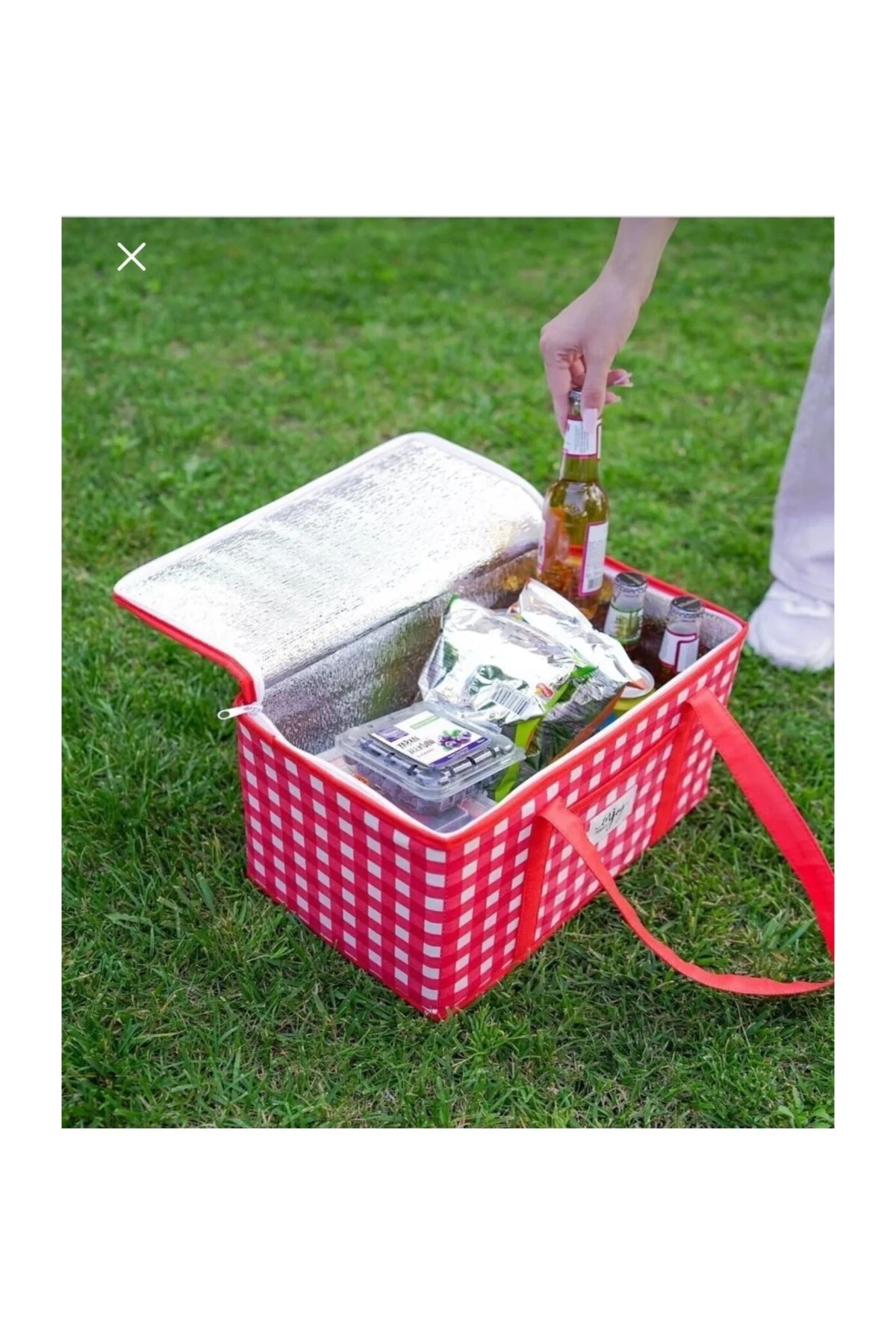 35×20×20 cm Termos Çanta – Su Geçirmez, Isı Yalıtımlı, Soğuk & Sıcak Koruyucu Taşıma Çantası