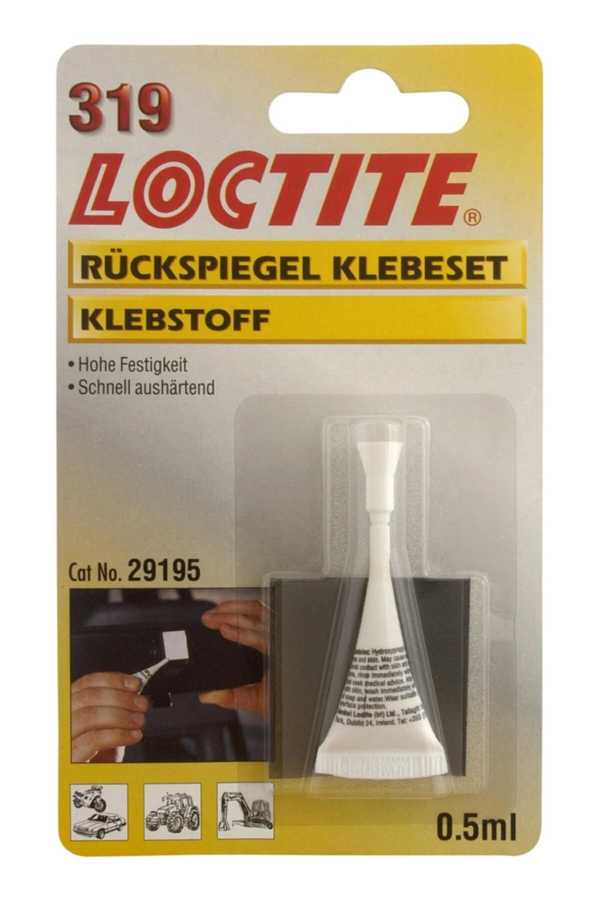 Dikiz Ayna Yapıştırıcısı Loctıte Aa319