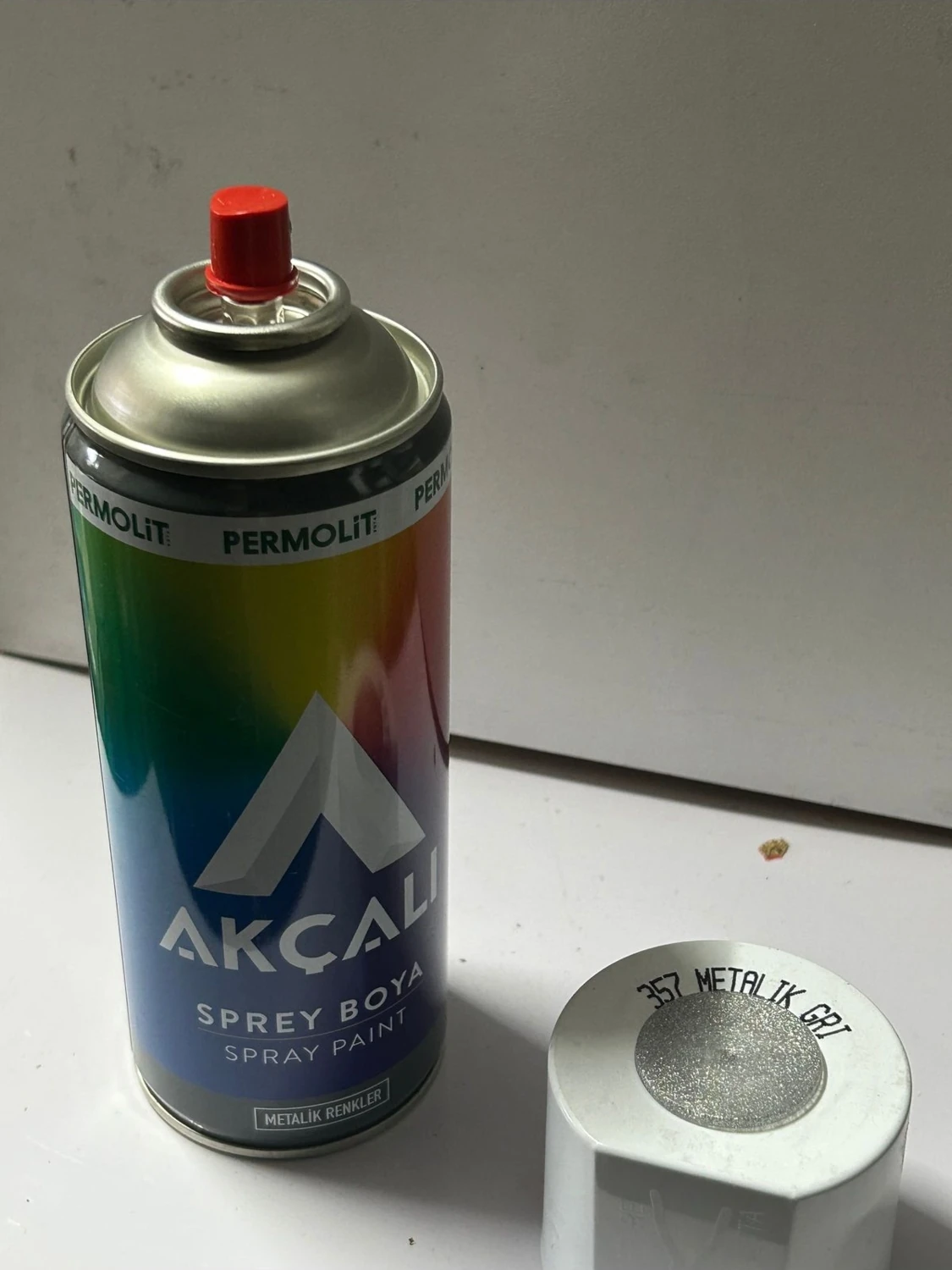 Sprey Boya 400 Ml 357 Metalik Gri