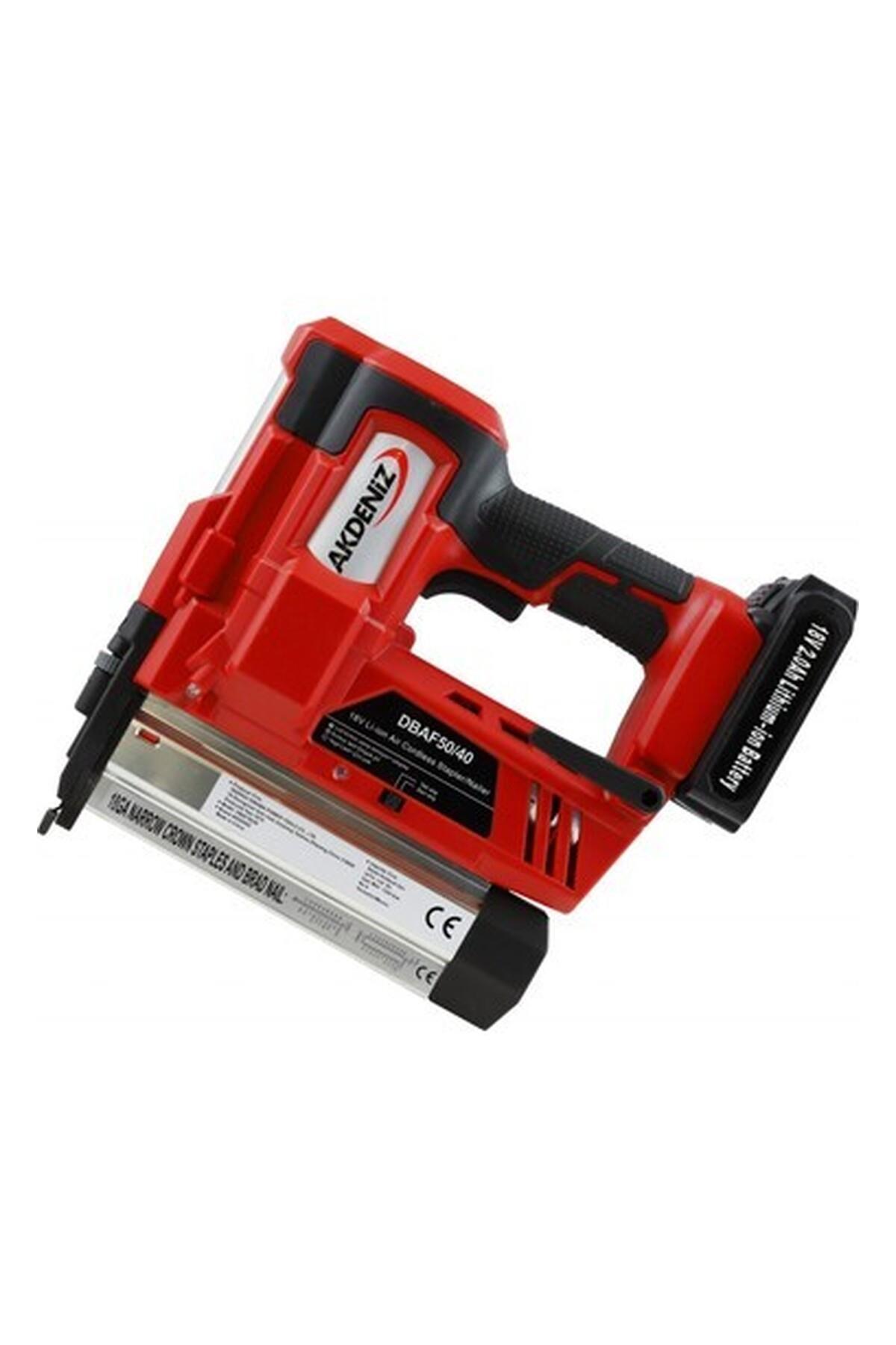 Akd DBAF50/40 18V Şarjlı Zımba/brad Çivi Tabancası