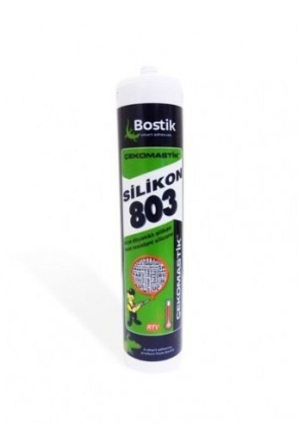 6 Adet Bostik 803, Rtv, Kırmızı Silikon, 300 C Isıya Dayanıklı