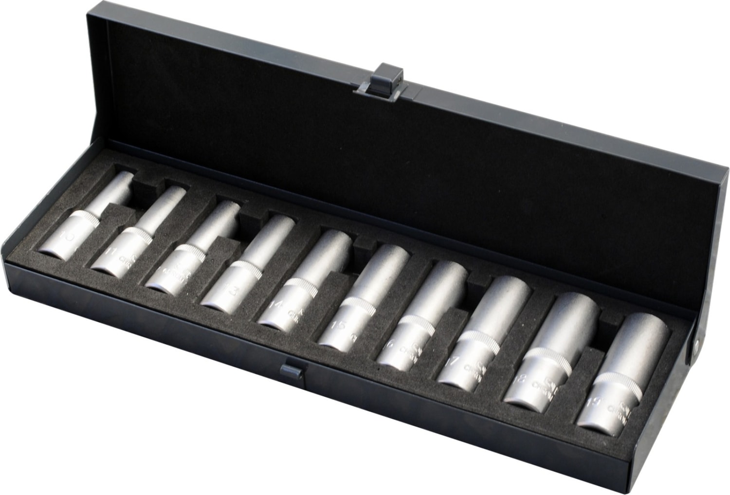 İZELTAŞ Izeltaş Altı Köşe Derin Lokma Takımı 10 Parça 1/2''