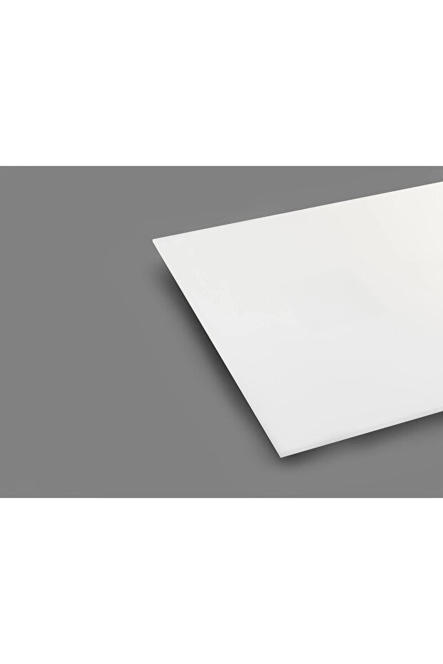 Opak Beyazı Pleksi Levha 4,8mm~5mm Pleksiglass 15cmx15cm