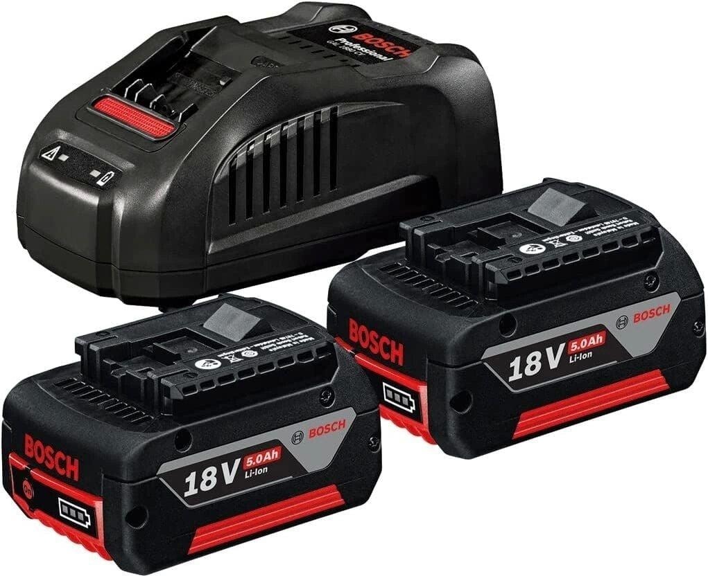 Professional 18 V. Akü Seti 2x18V 5,0 Ah Akü + GAL1880 CV Hızlı Şarj