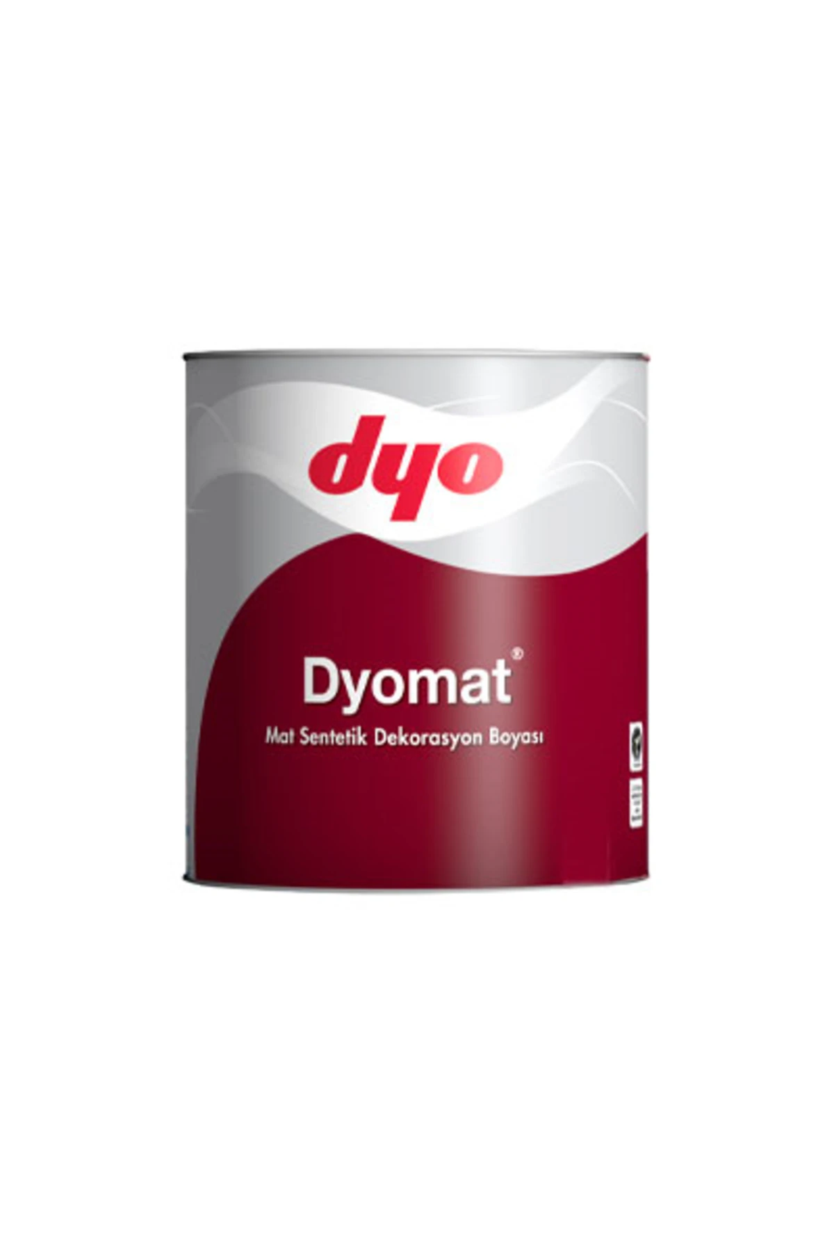 Dyo mat Mat Sentetik Boya Siyah 2.5 Lt.