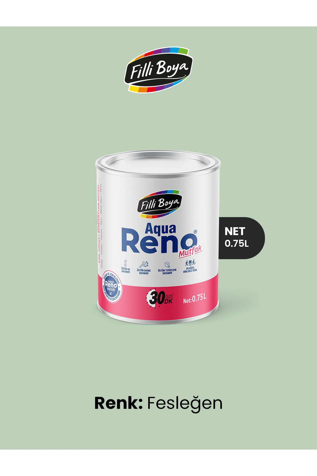 Aqua Reno Mutfak 0.75 Lt Fesleğen