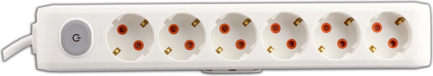 Viko Multı-Let VM61ANH 6lı 1mt Anahtarlı Kablolu (90117601)