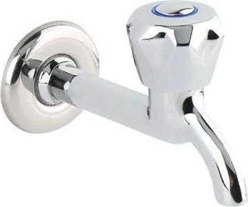 Klasik Musluk Uzun Başlık Kırmızı Sıcak Su Topbaş Topaç Koç Başlık Duvardan Tek Giriş ( Lisinya ) Alithestereo