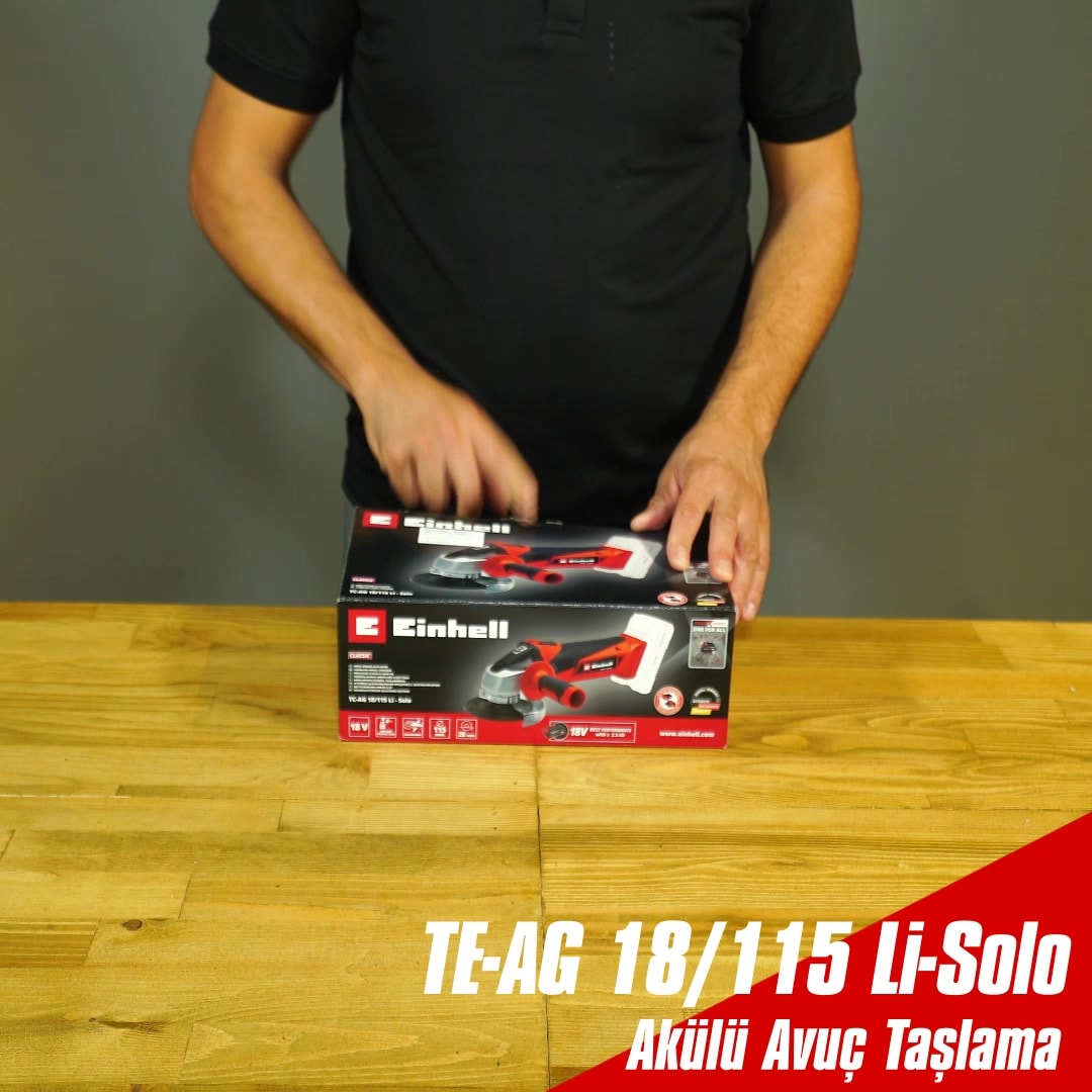 Tc-ag 18/115 Li-solo Akülü Avuç Taşlama - 4431130