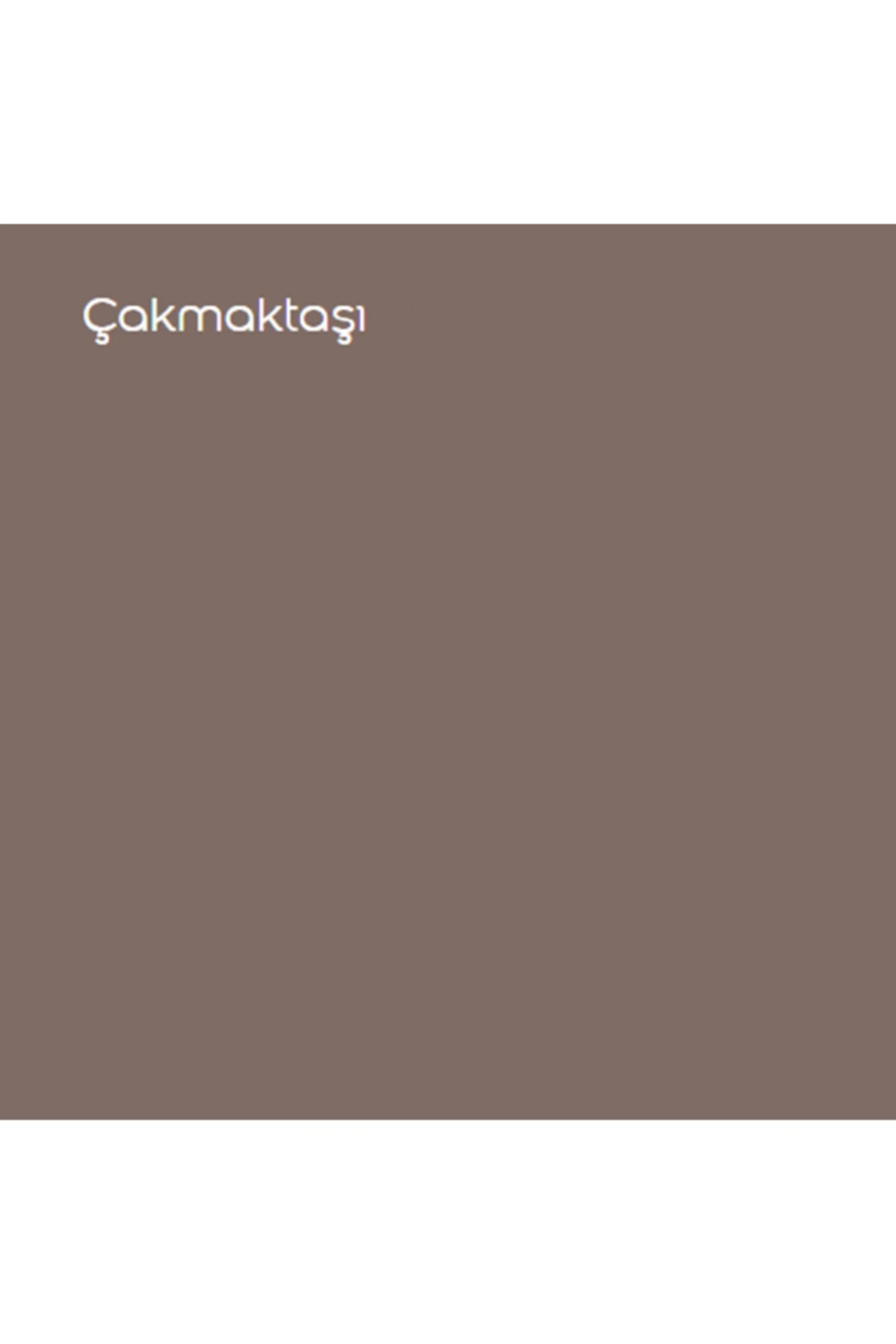 Silikonlu Özel Mat Çakmak Taşı 2,5 Lt (3,5 Kg)