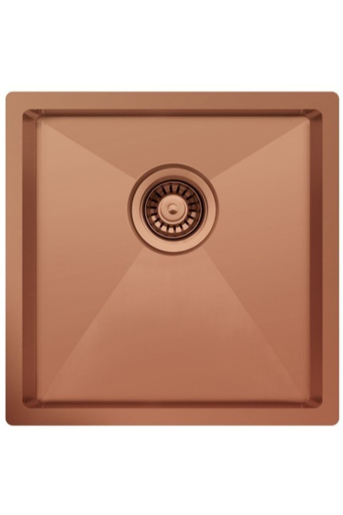 Colorx 400 Bronz Polisajlı Tezgahüstü Eviye