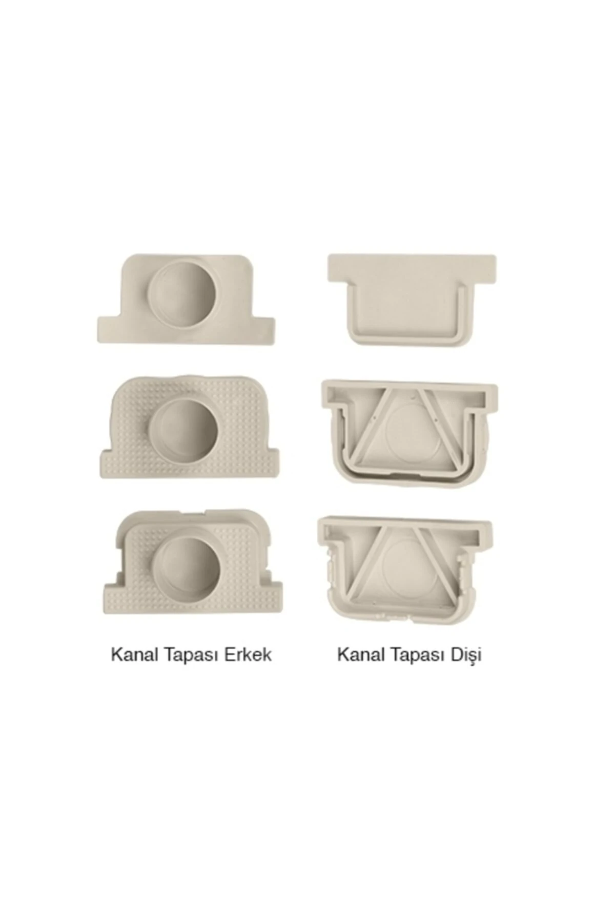 200x145x1000mm Drenaj Kanalı / Plastik Izgara Oluk Tapa