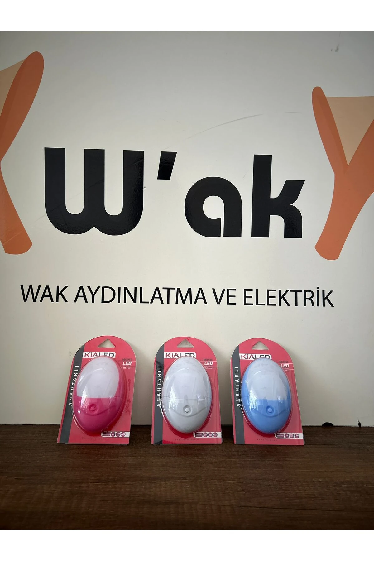 FİŞLİ ANAHTARLI MOUSE GECE LAMBASI