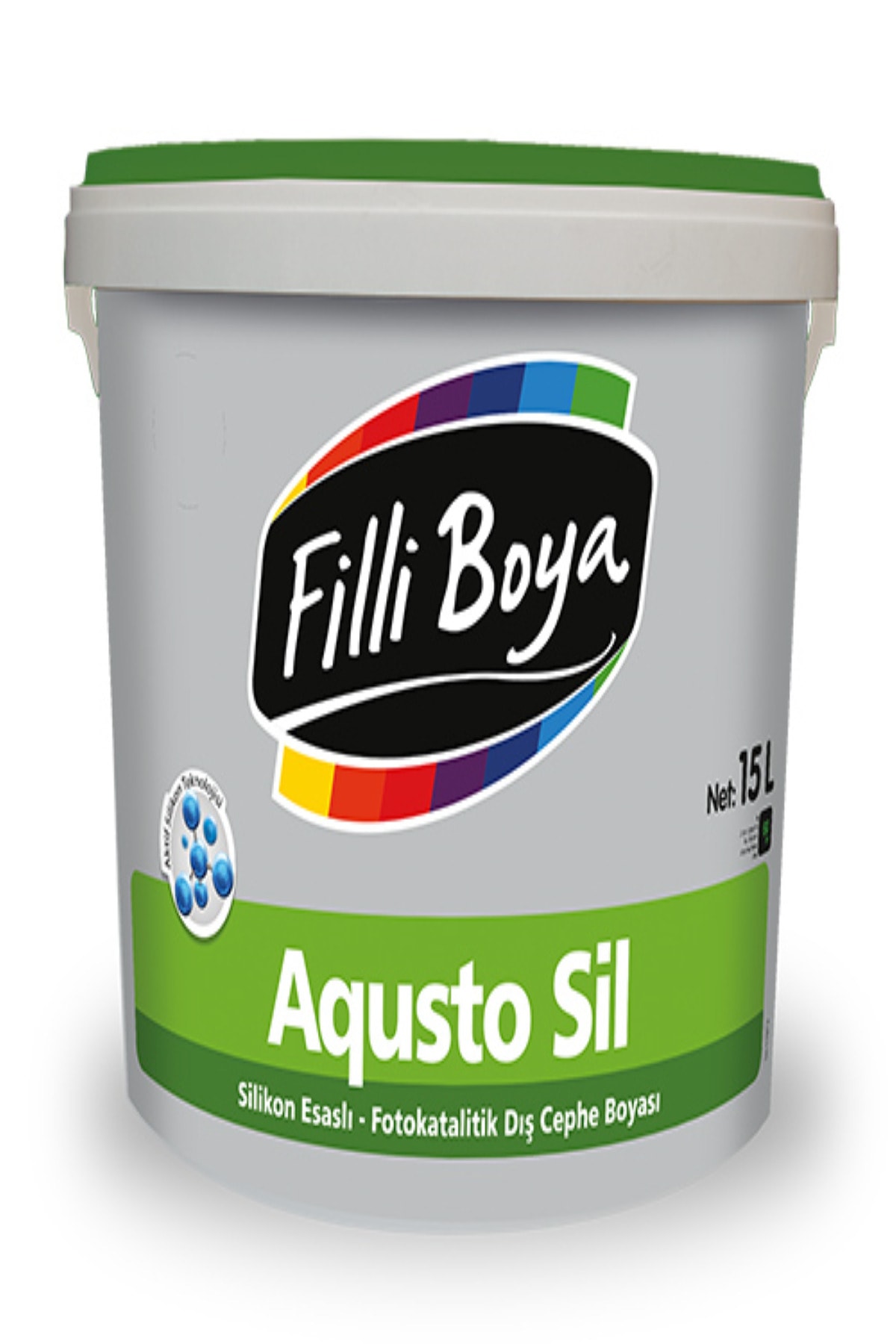 Aqusto Sil Silikonlu Dış Cephe Boyası 15 Lt. 16s2