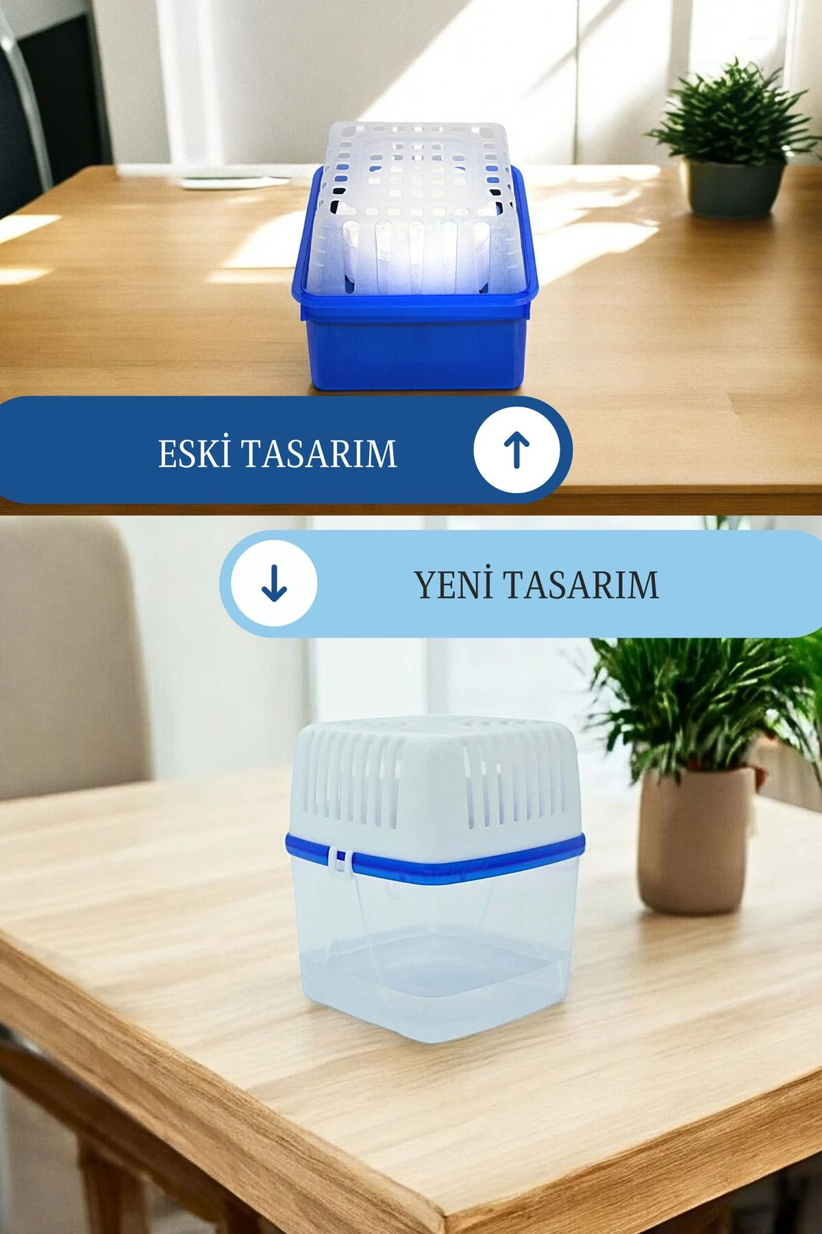 Nem Alıcı Set Cihaz Ve 4 Yedek Tablet Rutubet Giderici Önleyici Emici Küf Engelleyici 4 X 450 gr