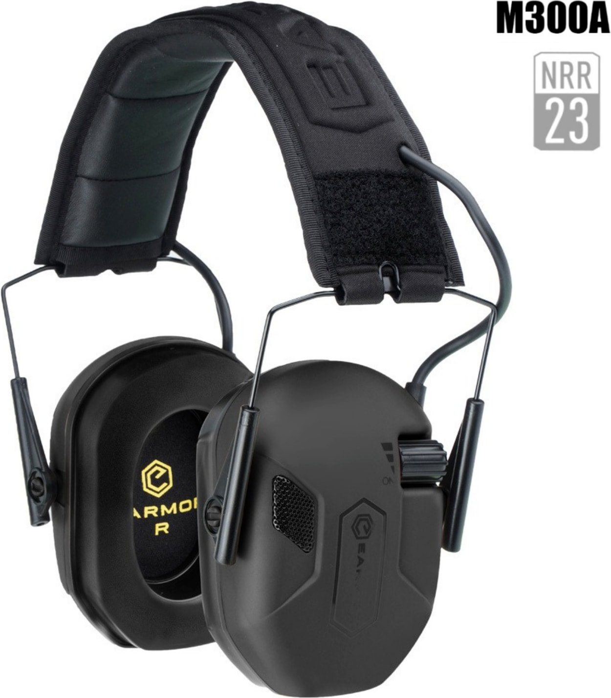 Earmor M300A Elektronik Atış Kulaklığı Kulak Koruması Siyah M300A-BK