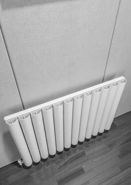 Birgi Yatay Alüminyum Radyatör 835X600 Pütürlü Beyaz (Ral 9016)