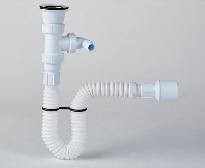 Çatallı Lavabo Sifonu 50 mm