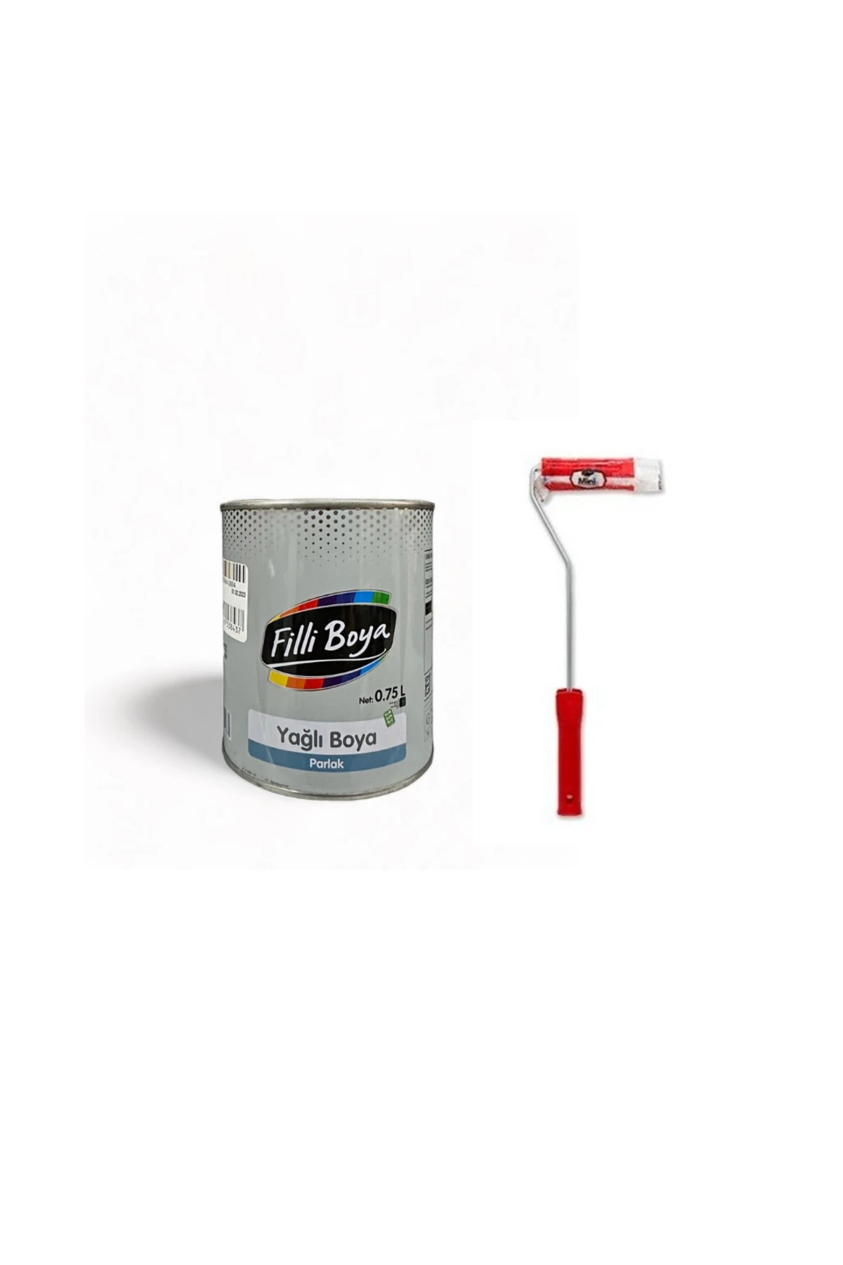 Filli Yağlı Boya Beyaz 0.75L ve Parmak Rulo