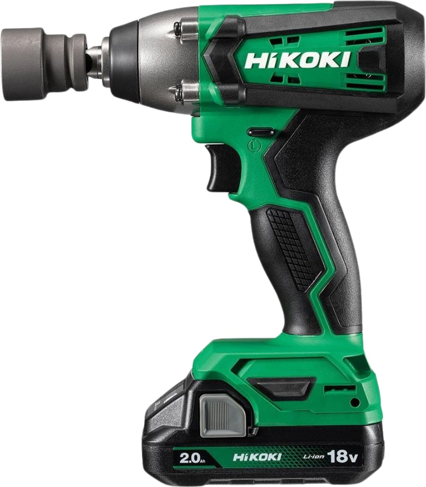 WR18DF-2.0 18V/2.0AH 220NM 1/2" Çift Akülü Şarjlı Darbeli Somun Sıkma
