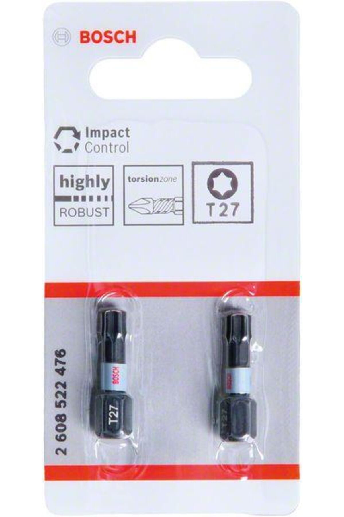 Impactc Torx Bits Ucu T27 X 25 Mm 2'li 2608522476