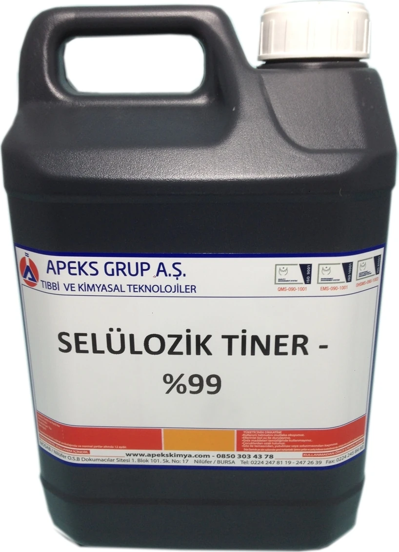 Selülozik Tiner %99 5 lt
