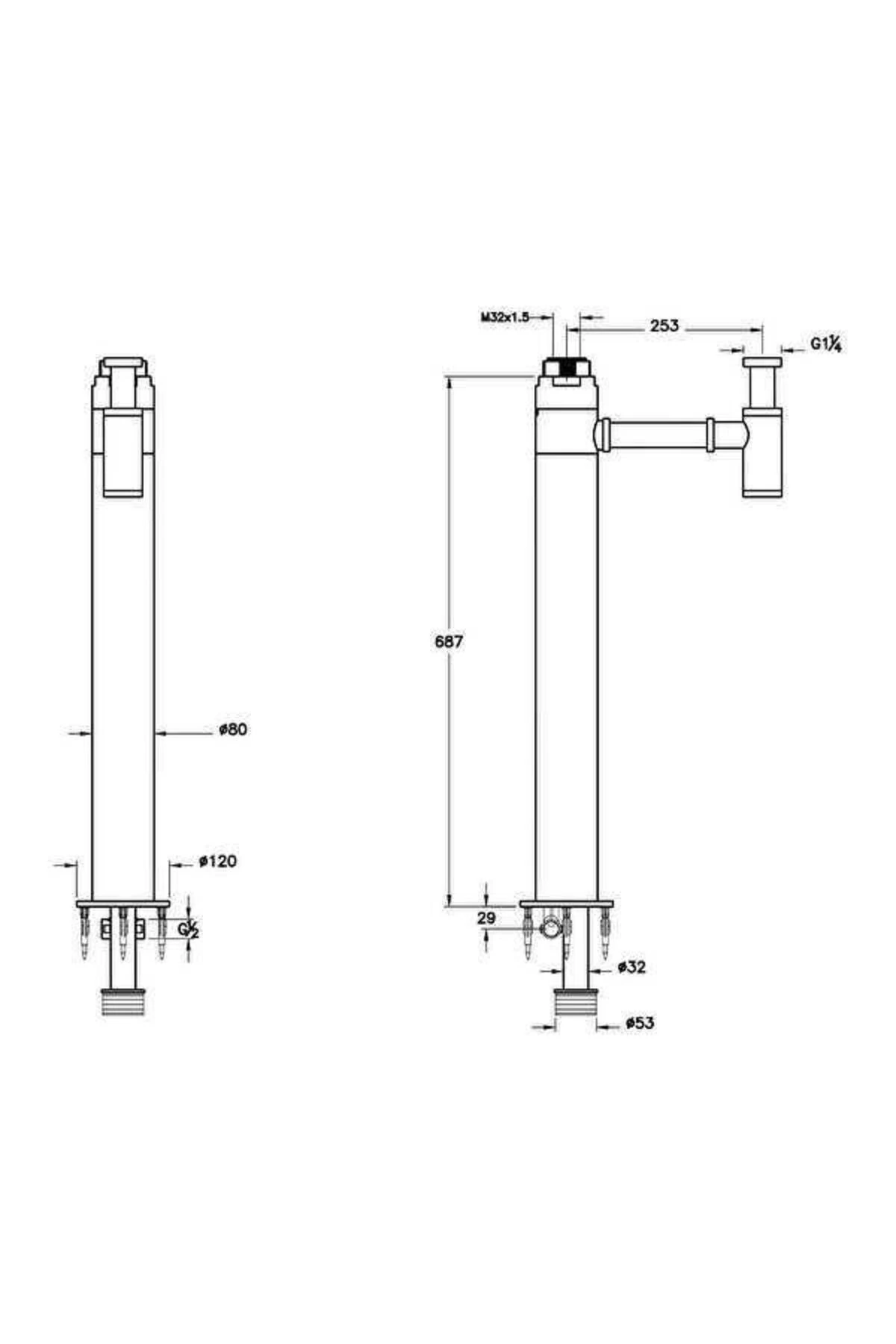 Plural Yerden Sifon Seti - A45161