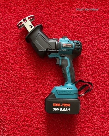 Ecl Pro Akülü Set Matkap Mini Kompresör Taşlama Akülü Testere 25PCS 6/1