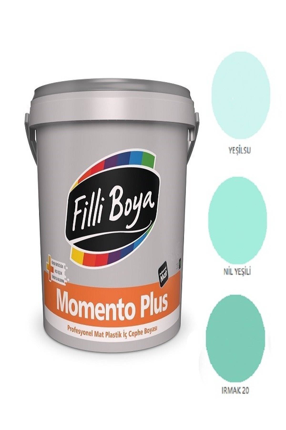 Momento Plus Profesyonel Mat Plastik Iç Cephe Boyası 2.5lt (nil Yeşili)