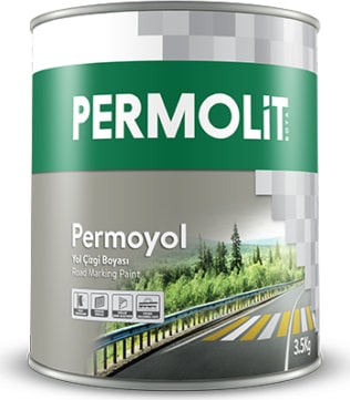 Permoyol Yol Çizgi Boyası 3,5 kg Beyaz