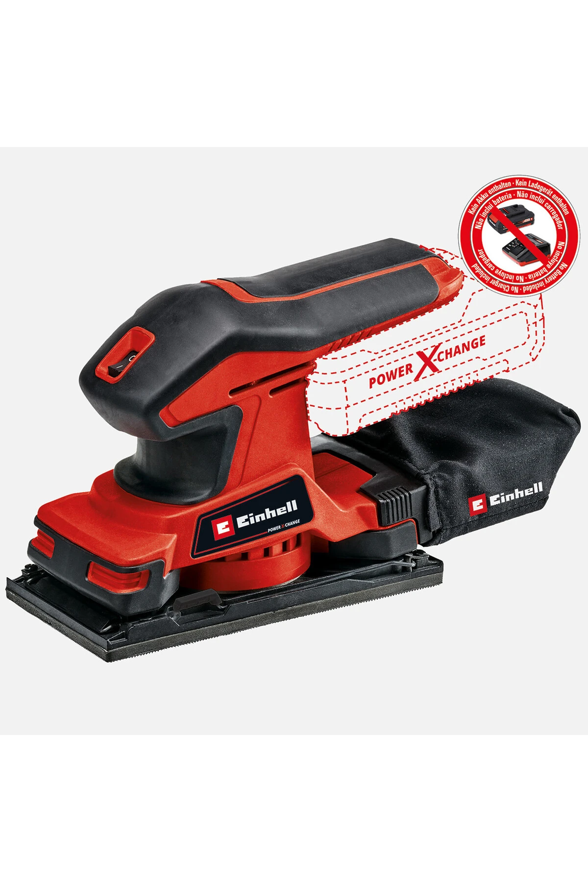 TC-OS 18/187 Li - Solo, Akülü Zımpara