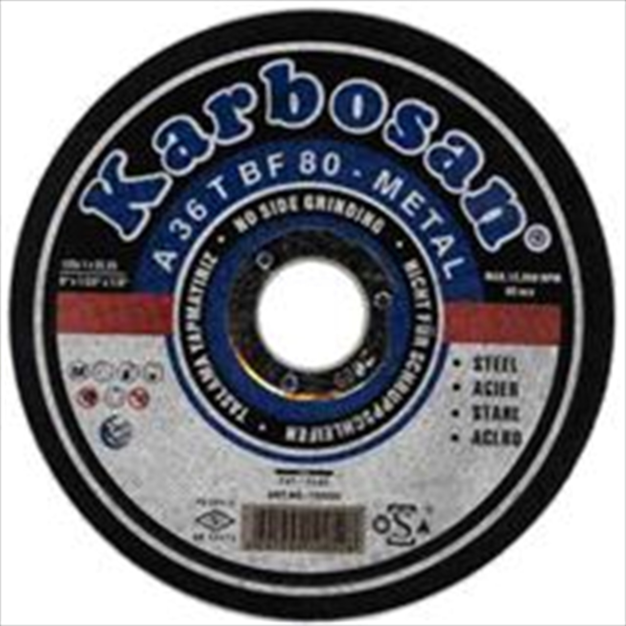 KARBOSAN 350 Mm Metal Kesme Taşı