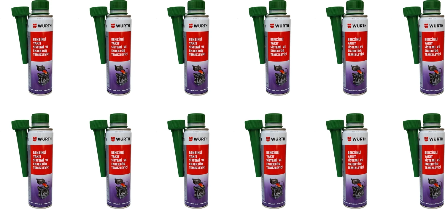 Benzin Enjektör Temizleyici 300 ml. 12'li Set