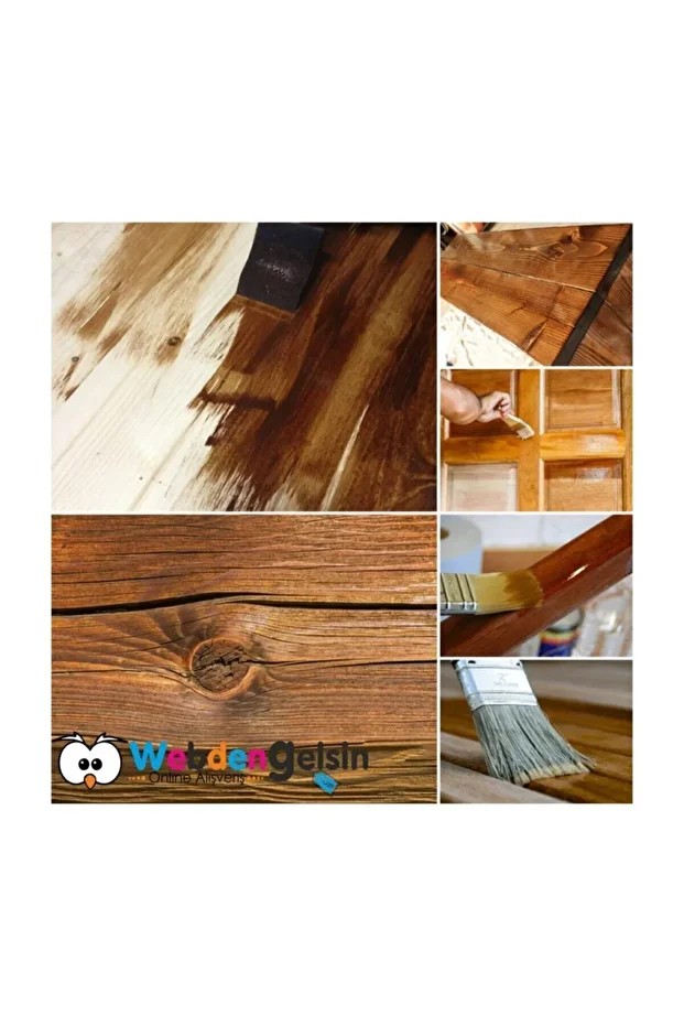 Wood Stain Vernikli Ahşap Koruyucu - 0,75 L - Kiraz
