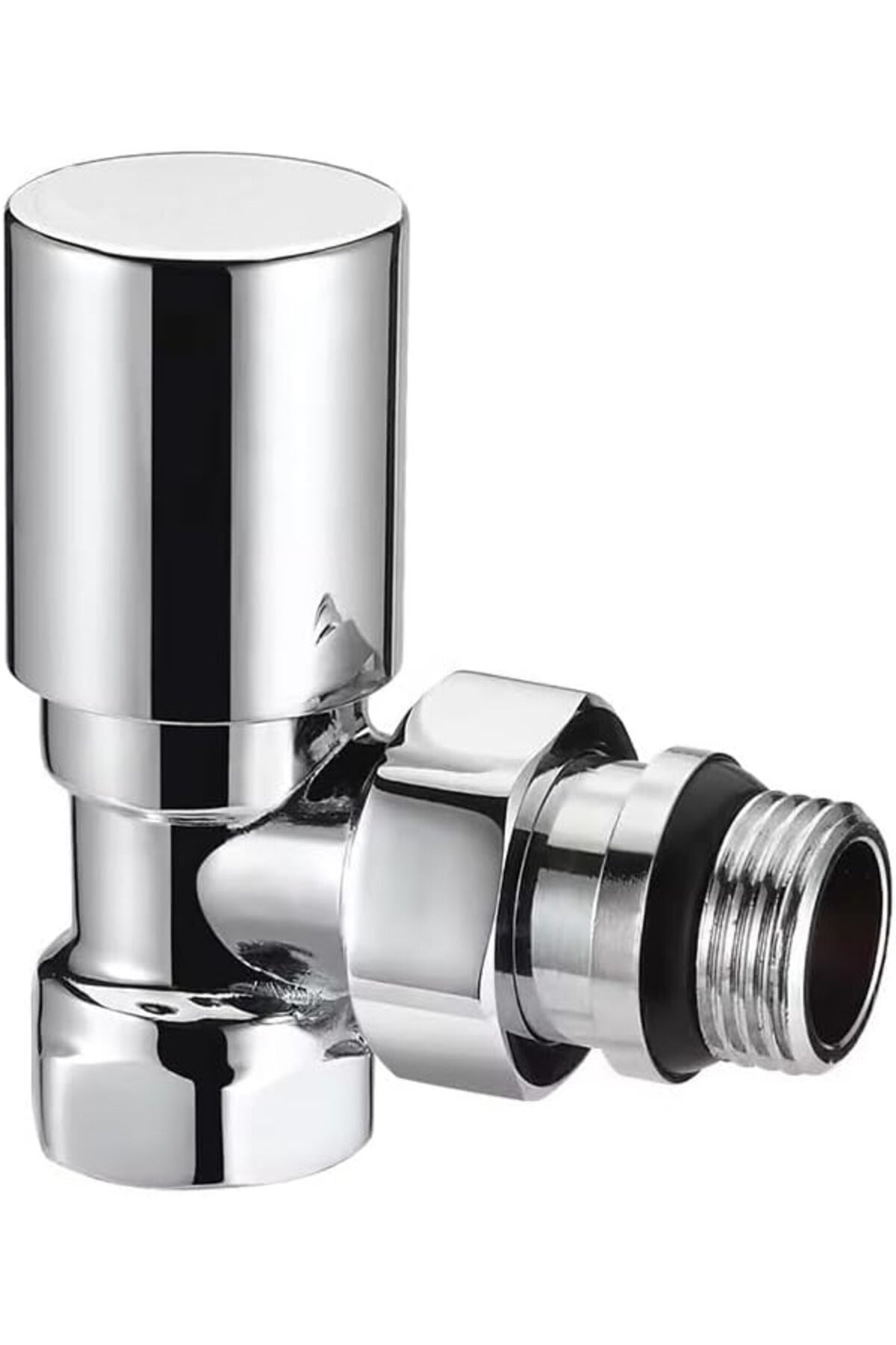 Radyatör Havlupan Vanası Köşe Tip 12'' Krom KVN101