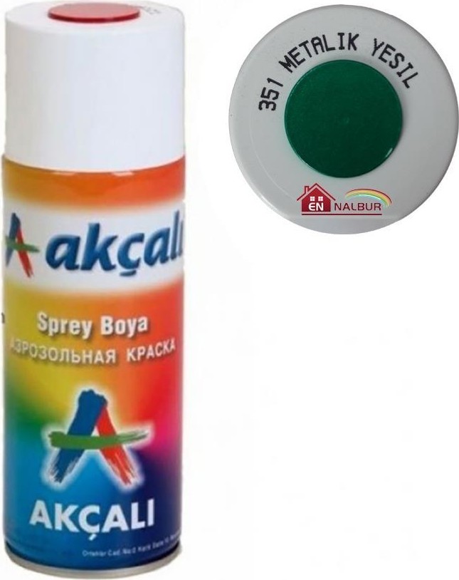 Sprey Boya 400 ml 351 Metalik Yeşil