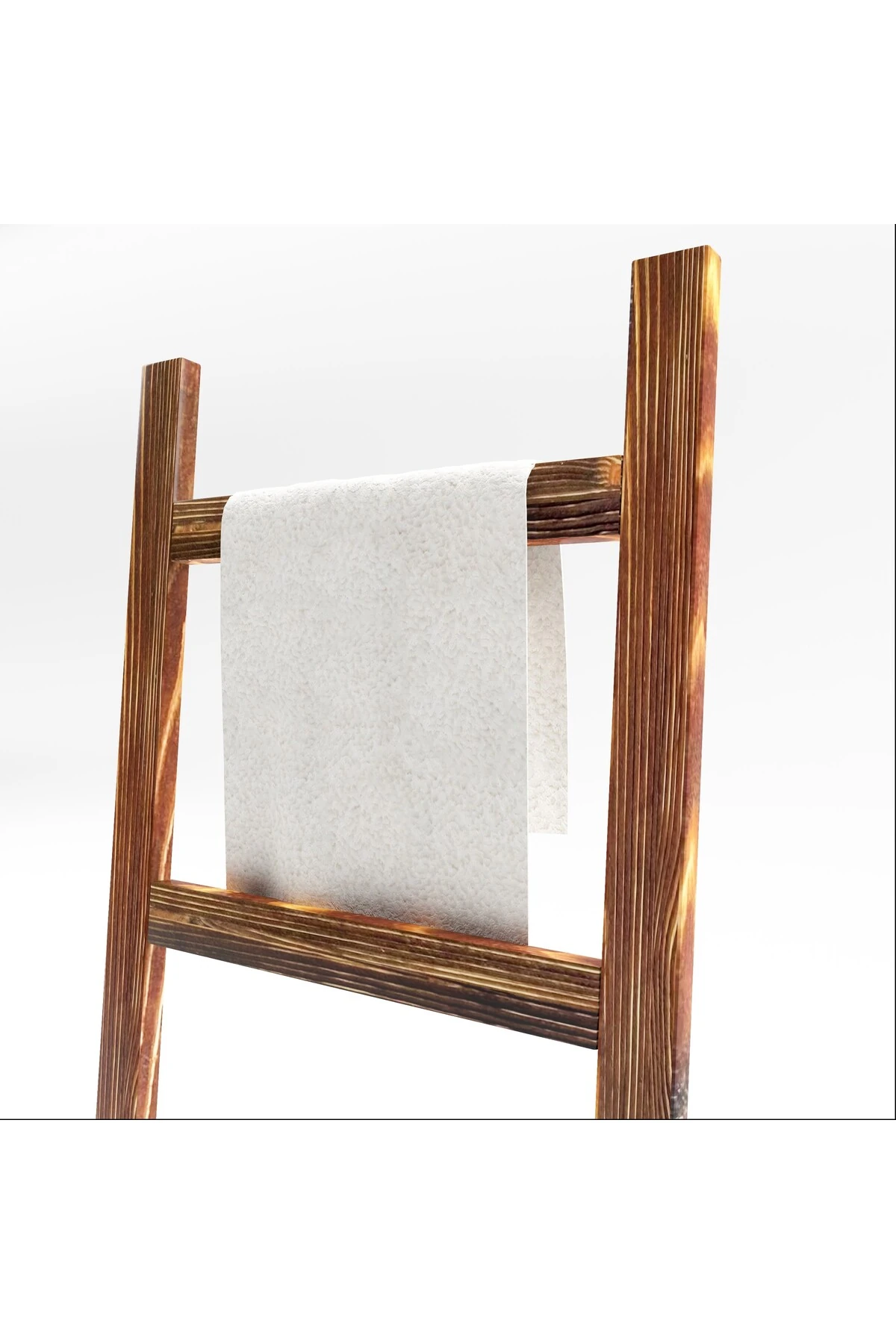 Dekoratif Merdiven Havluluk Bahçe Ve Banyo Çok Amaçlı Organizer Ykm Mob127