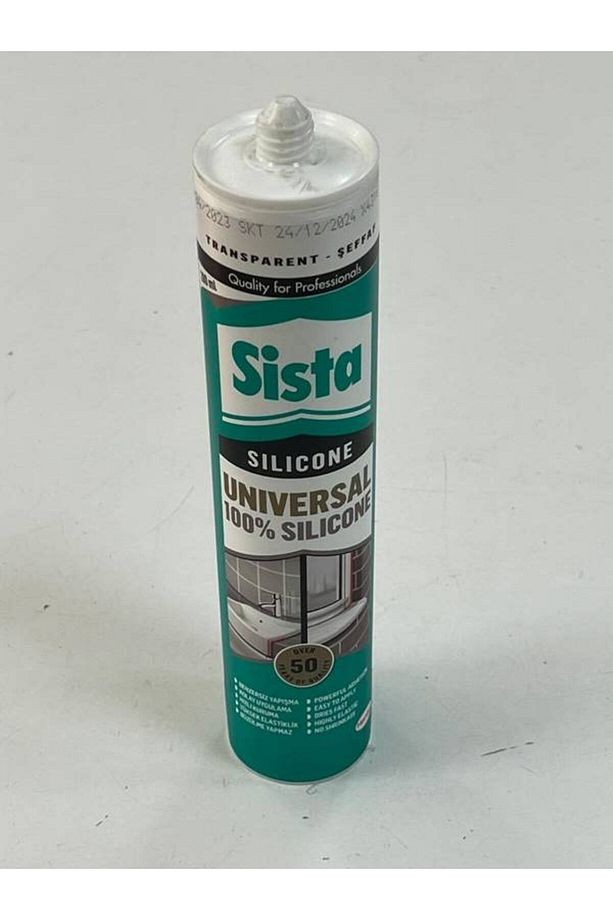 SİSTA UNİVERSAL SİLİKON (280ML ŞEFFAF)