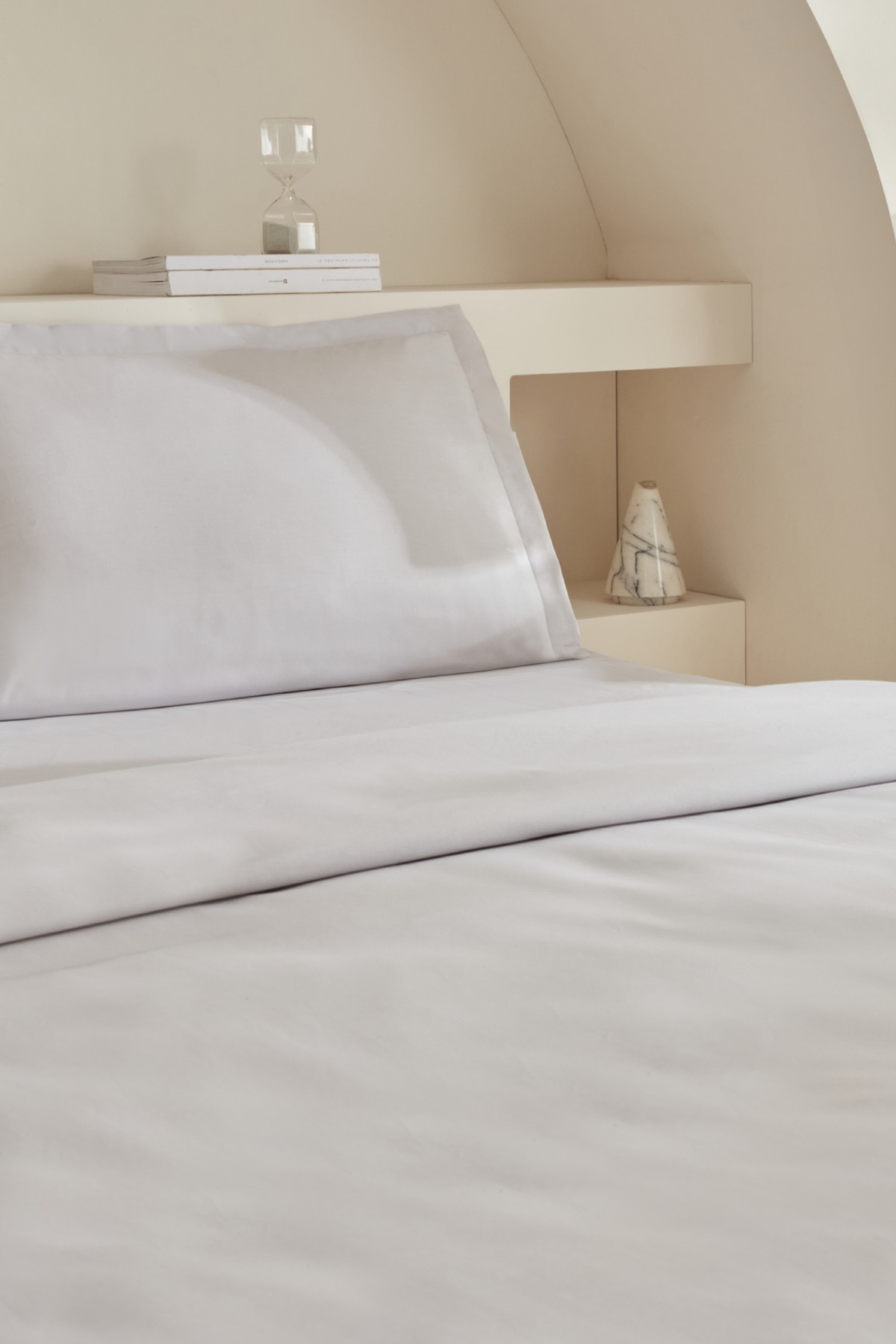 White Collection Lavin Çift Kişilik Nevresim Takımı Taş