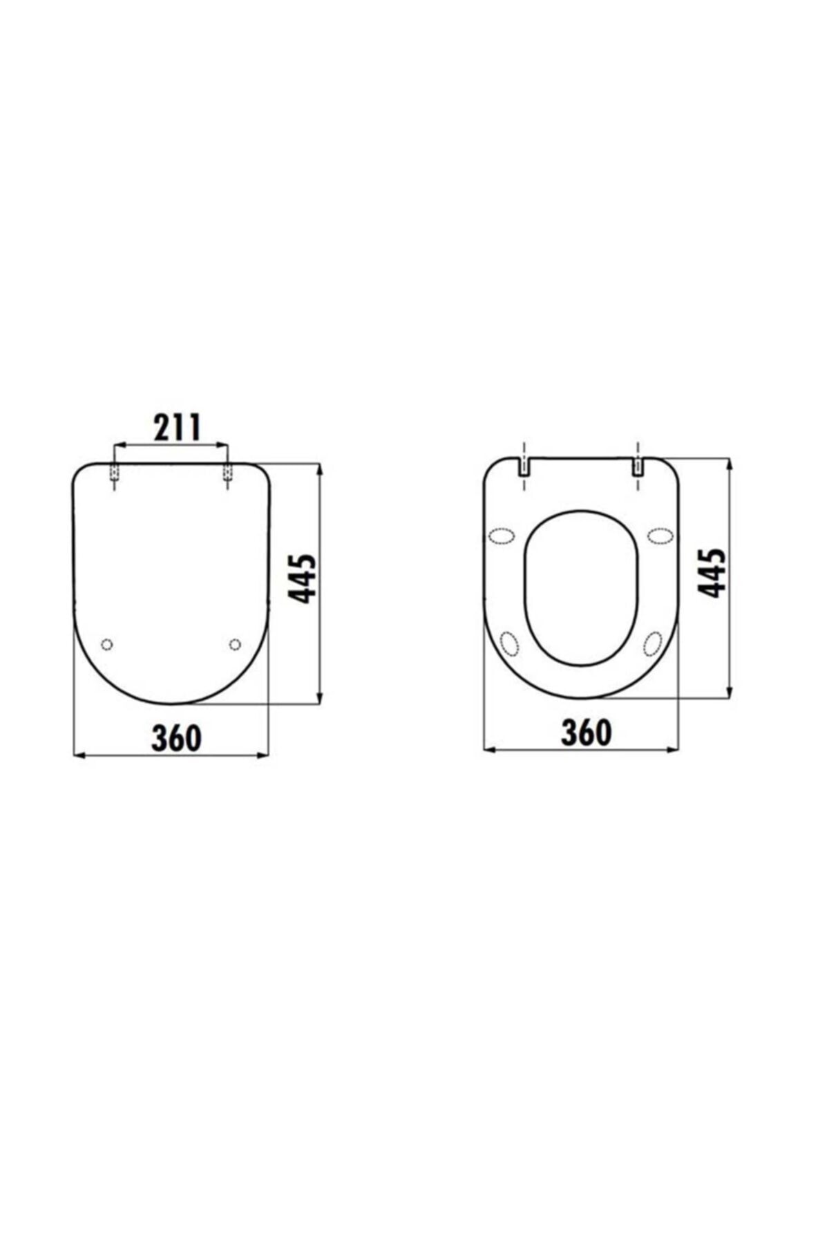 Crevit Tp325 Terra Asma Klozet + Duck Yavaş Kapanır Kapak