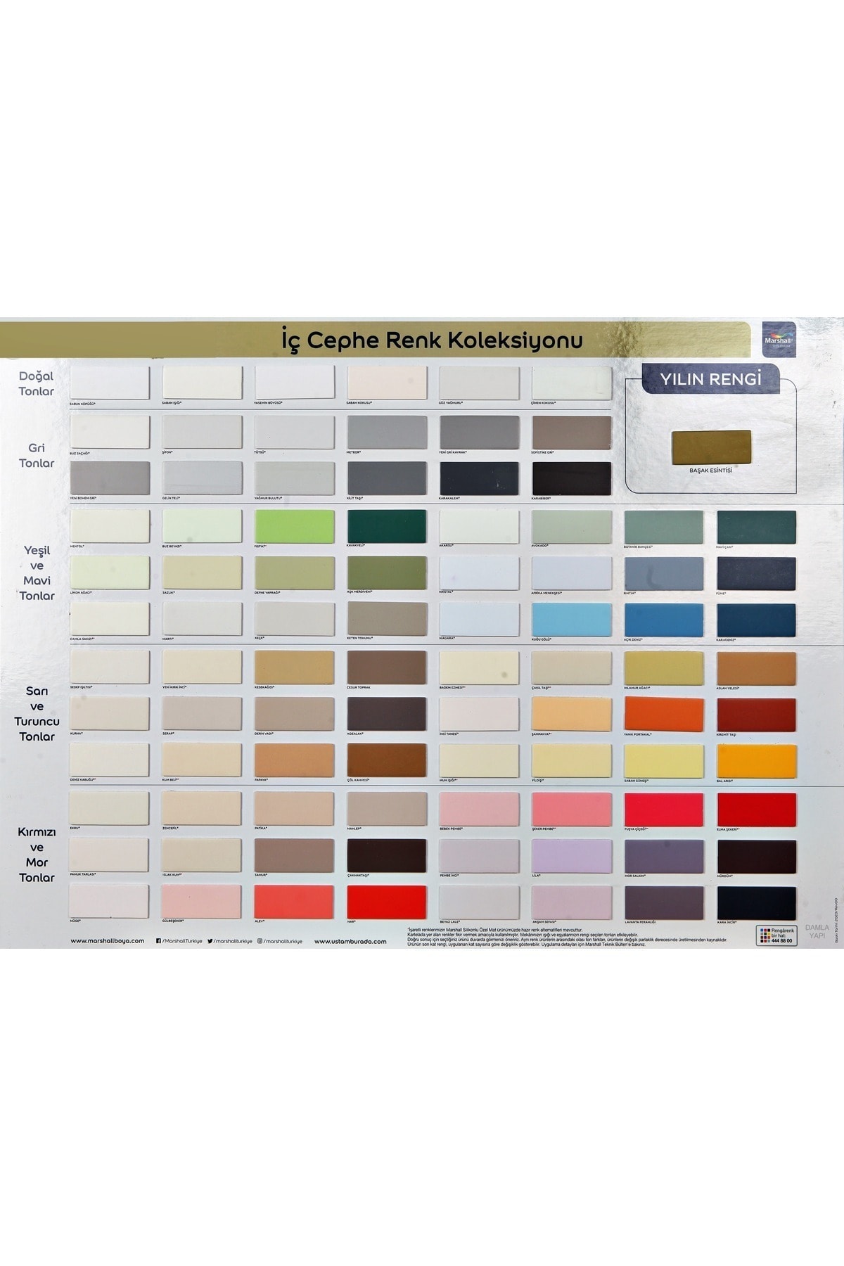 Silikonlu Özel Mat Duvar Boyası Gelin Teli