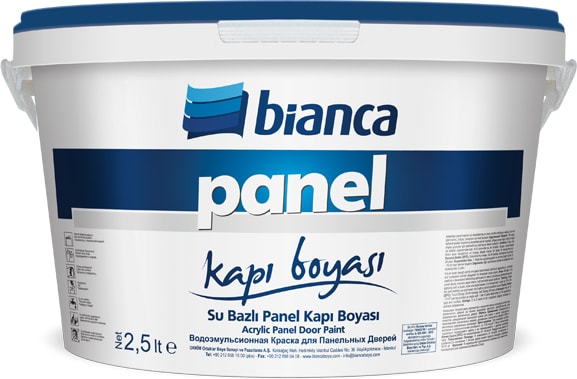BİANCA  Panel Su Bazlı Kapı Boyası