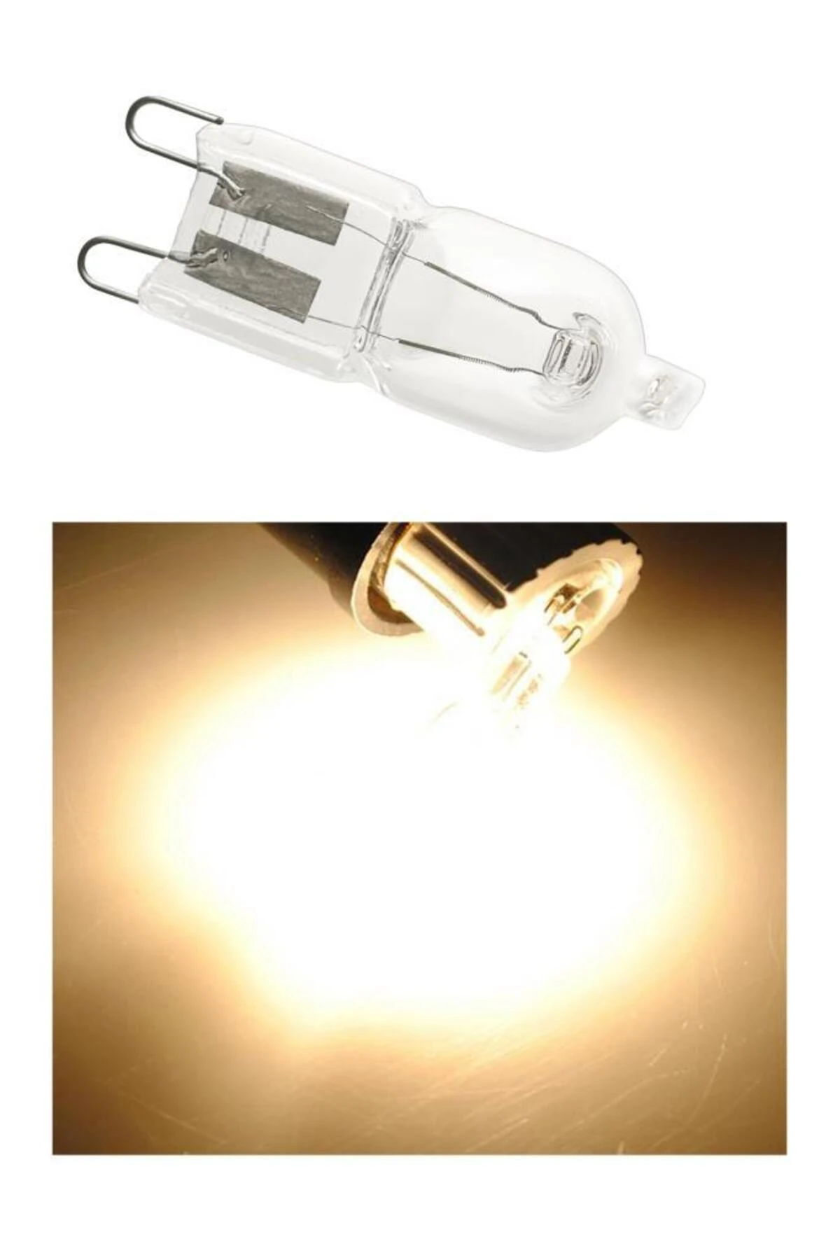 G9 Halojen 220v 33w = 40w 460 Lümen Halopın