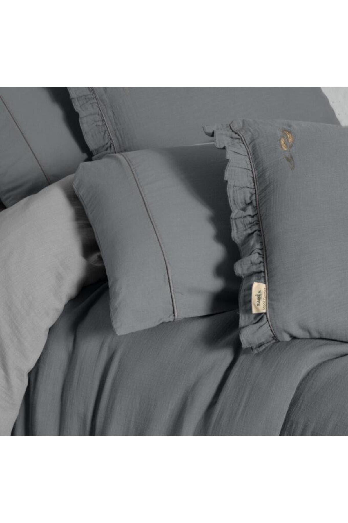 Mood Comfort Kenyon Tek Kişilik Nevresim Takımı Gri