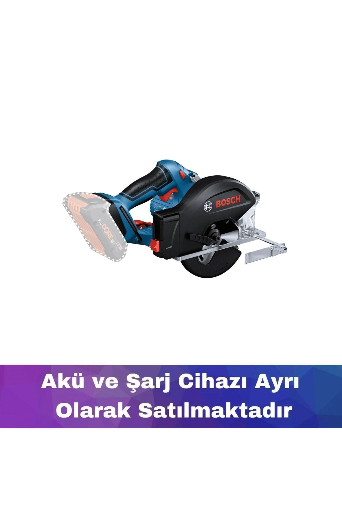 GKM 18V-50 Akülü Daire Testere (Akü Ve Şarj Yoktur) 06016B8000