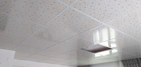 60X60 Pvc Yıldız Desen Asma Tavan Paneli 1paket 20AD 7.2m2