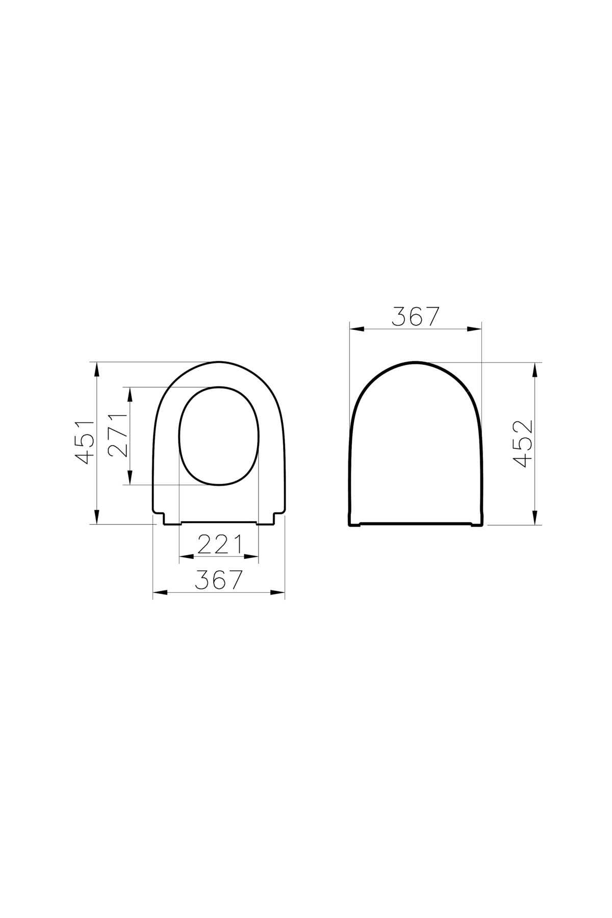 Nest Nest QuantumFlush 220-003R009 Slim Soft Klozet Kapağı, Yavaş Kapanır, Beyaz