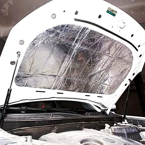 Home 50CM*100CM (0,50M2) Folyolu Yapışkanlı Araç Oto Ses Akustik Yalıtım Kauçuk Köpük Izolasyon