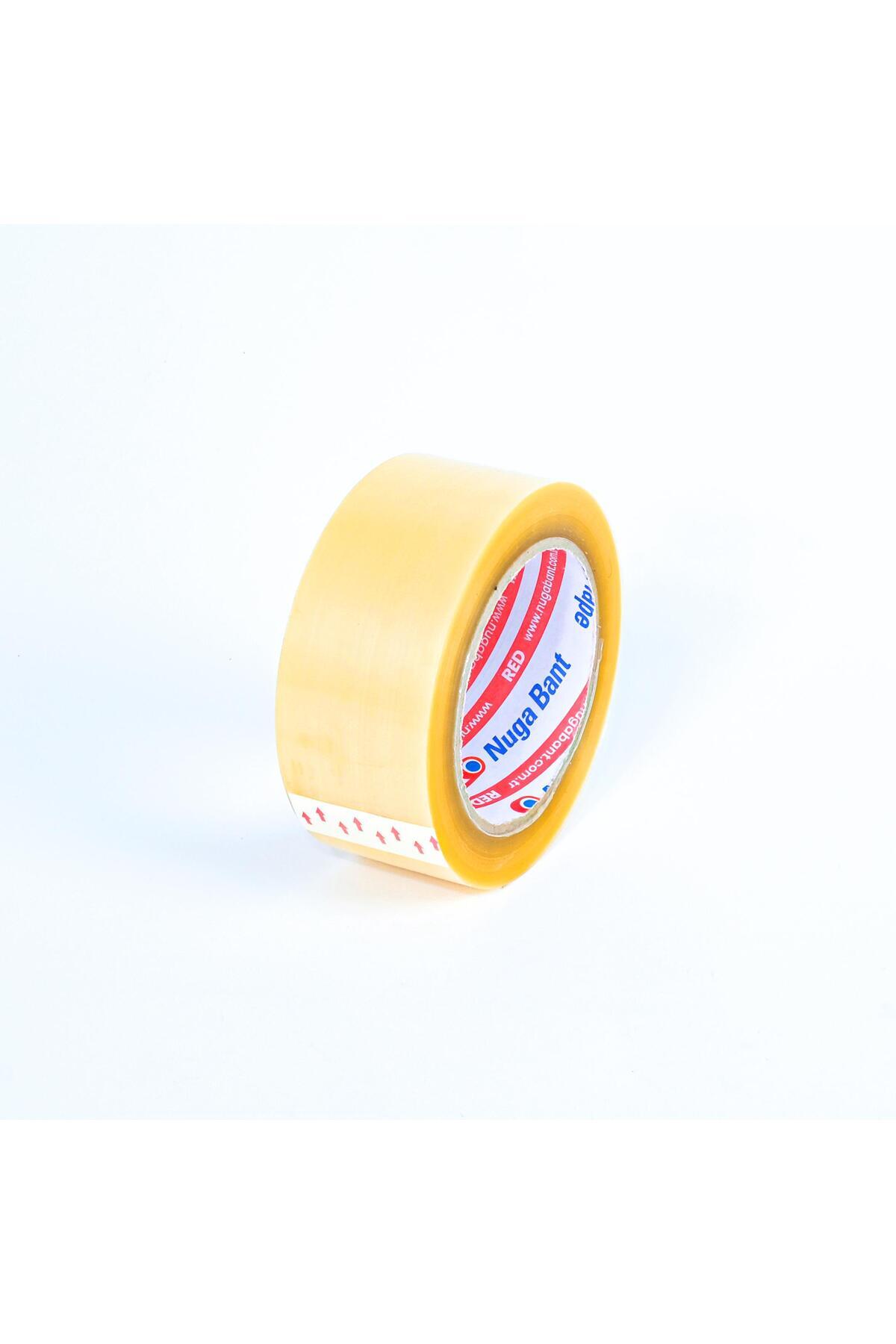 45 Mm X 100 Mt Şeffaf Koli Bandı Hotmelt Red 6 Adet